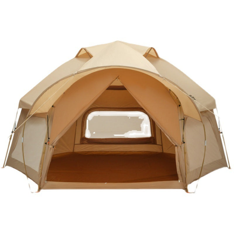 Trailblazer- 6 to 8 Person Hut Style Tent with Awning