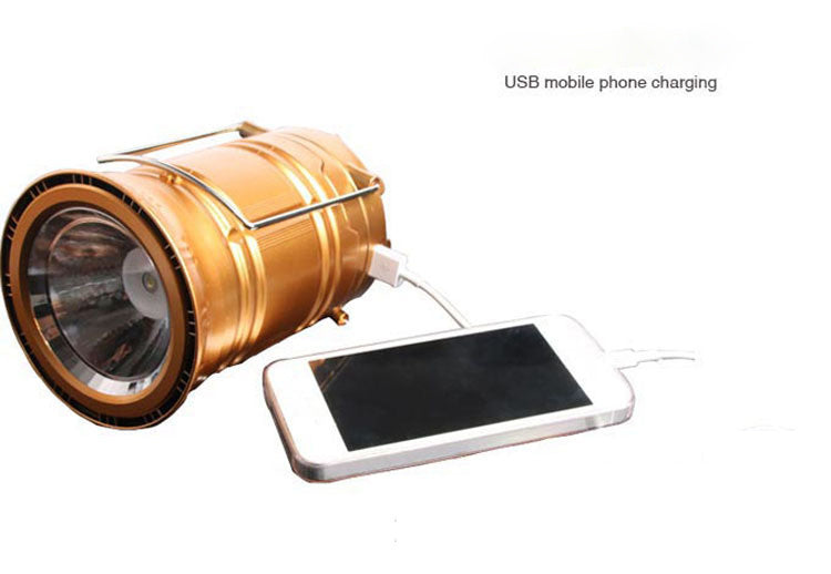 Solar Telescopic Lantern with Phone Charger