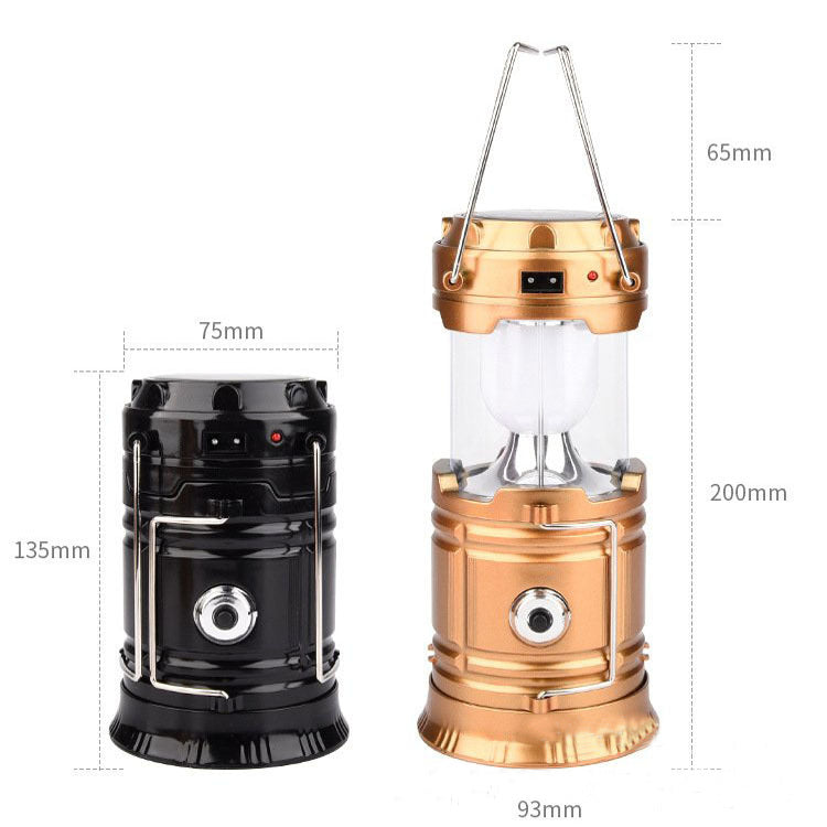 Solar Telescopic Lantern with Phone Charger