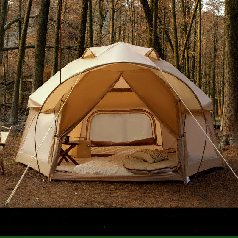 Trailblazer- 6 to 8 Person Hut Style Tent with Awning