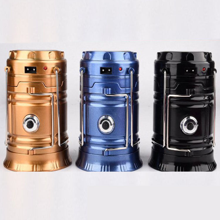 Solar Telescopic Lantern with Phone Charger