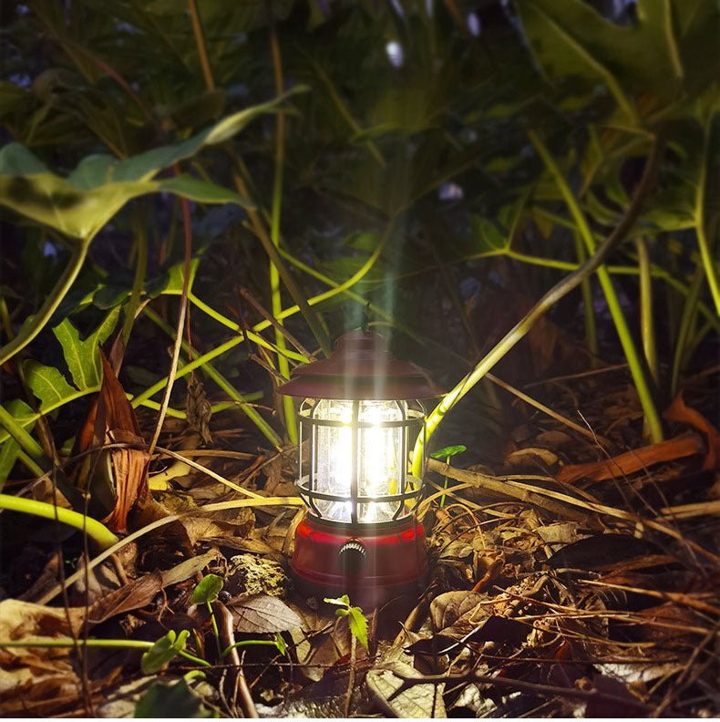 Retro LED Camping Lantern
