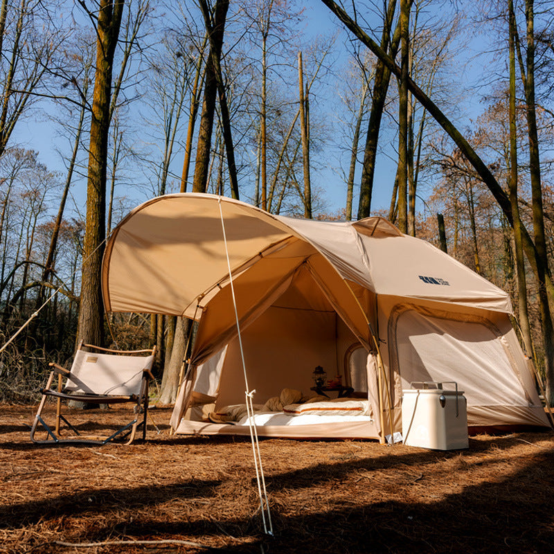Trailblazer- 6 to 8 Person Hut Style Tent with Awning